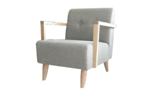 ポッキー１人掛けソファー肘掛け付き【生地CT-08】