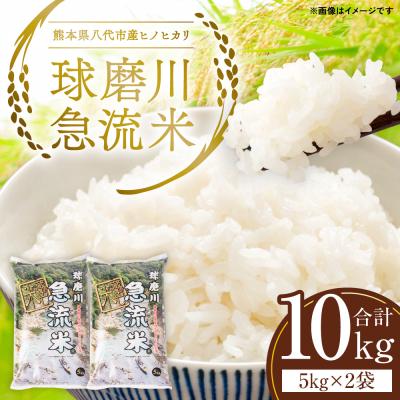 ふるさと納税 八代市 《令和7年産》熊本県八代市産 球磨川急流米 ヒノヒカリ 10kg_131-4800-D