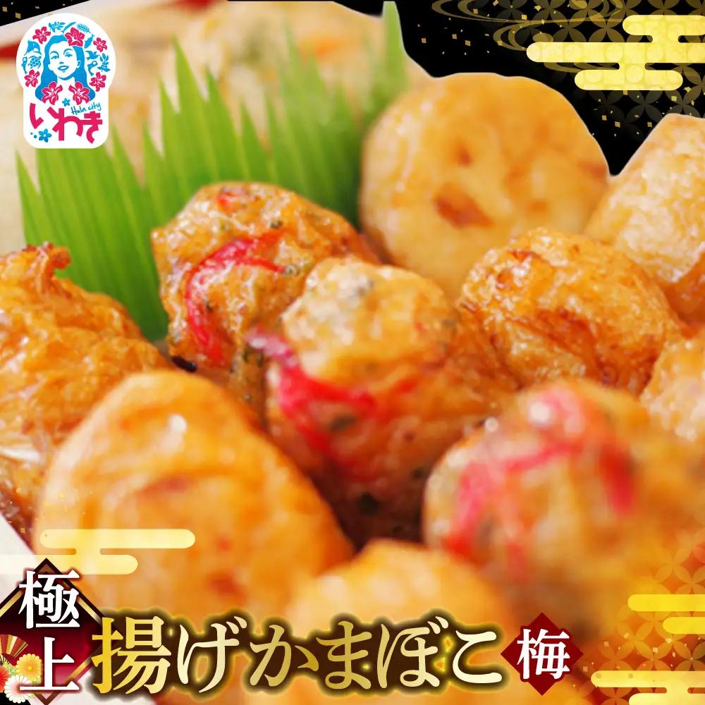 極上 揚げかまぼこ 梅セット (大×4個 小×11個) 貴千 かまぼこ