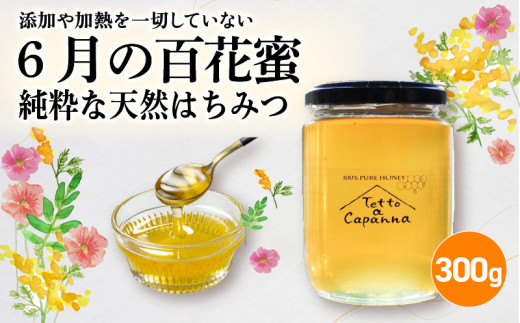 6月の百花蜜 (300g)【fc-EI004】【Tetto a Capanna】