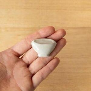 信楽焼・明山の　しがらき箸置(壺、登窯、レンガ煙突、食器、火鉢)　hashioki01