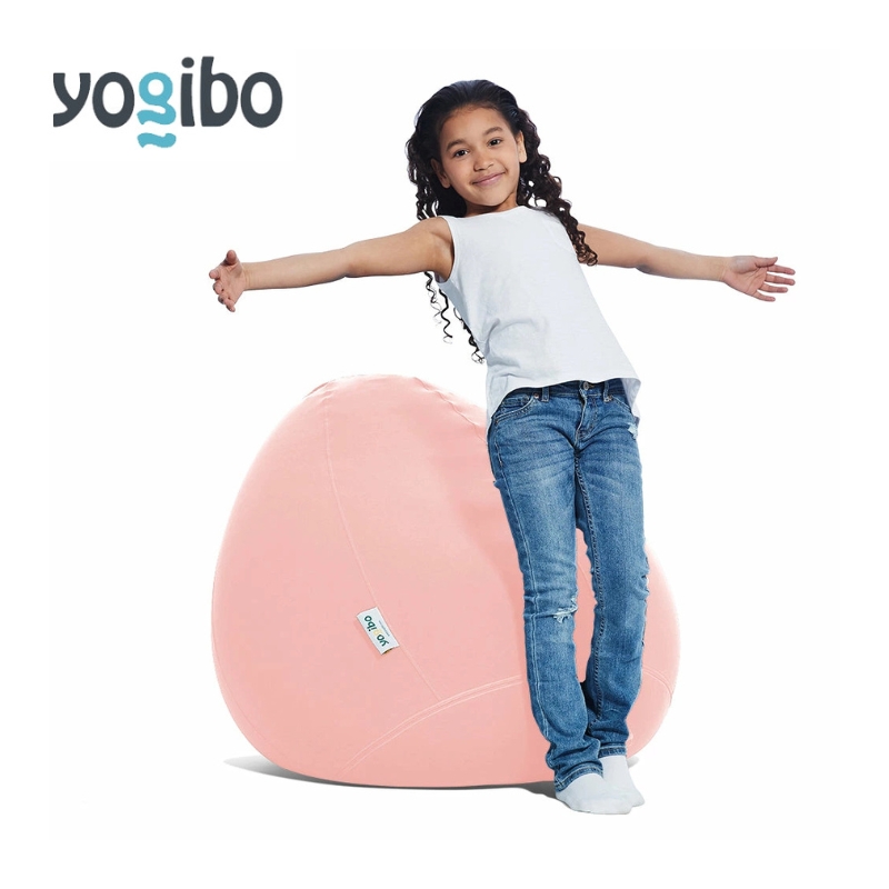 ビーズクッション ヨギボー ドロップ フラミンゴ Yogibo Drop 丸型 水滴型 1人掛け 座椅子 コンパクト ローソファ 洗えるカバー インテリア 快適 ギフト プレゼント おしゃれ 贈り物 結婚祝い 誕生日 おすすめ