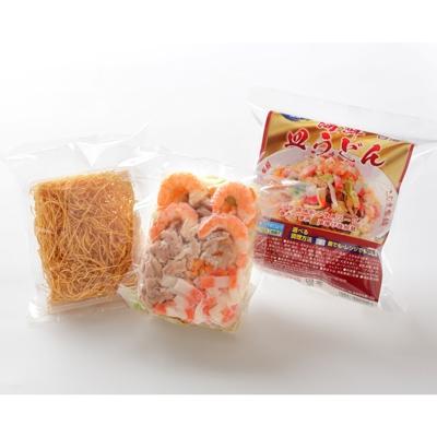ふるさと納税 長崎県 海鮮具入り皿うどん4食セット