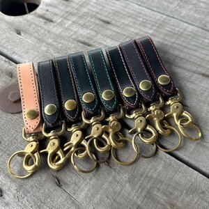 ラフテール【真鍮キーホルダー】ブラック×ブラック　AC-KH-BR-BKBK【1639852】