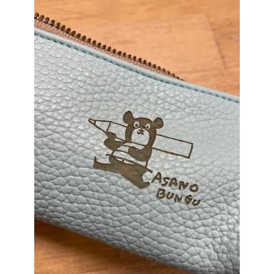 ふるさと納税 川西市 あさの文具×かわえもん　ブングマレザーペンケース　ASANO BUNGUみくじ付き |  | 02
