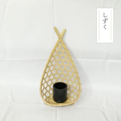 ふるさと納税 四万十市 【ハンドメイド】竹細工 一輪挿しセット |  | 01