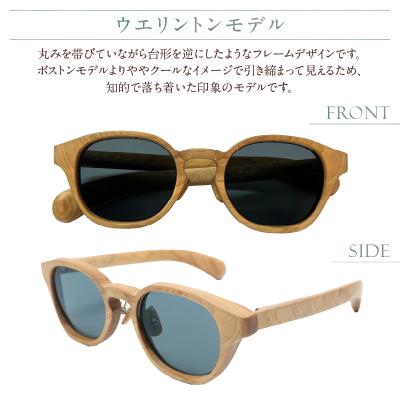 ふるさと納税 富士市 FUJIHINOKIMADE eyewear サングラス【ウエリントンモデル】[sf074-005] |  | 01