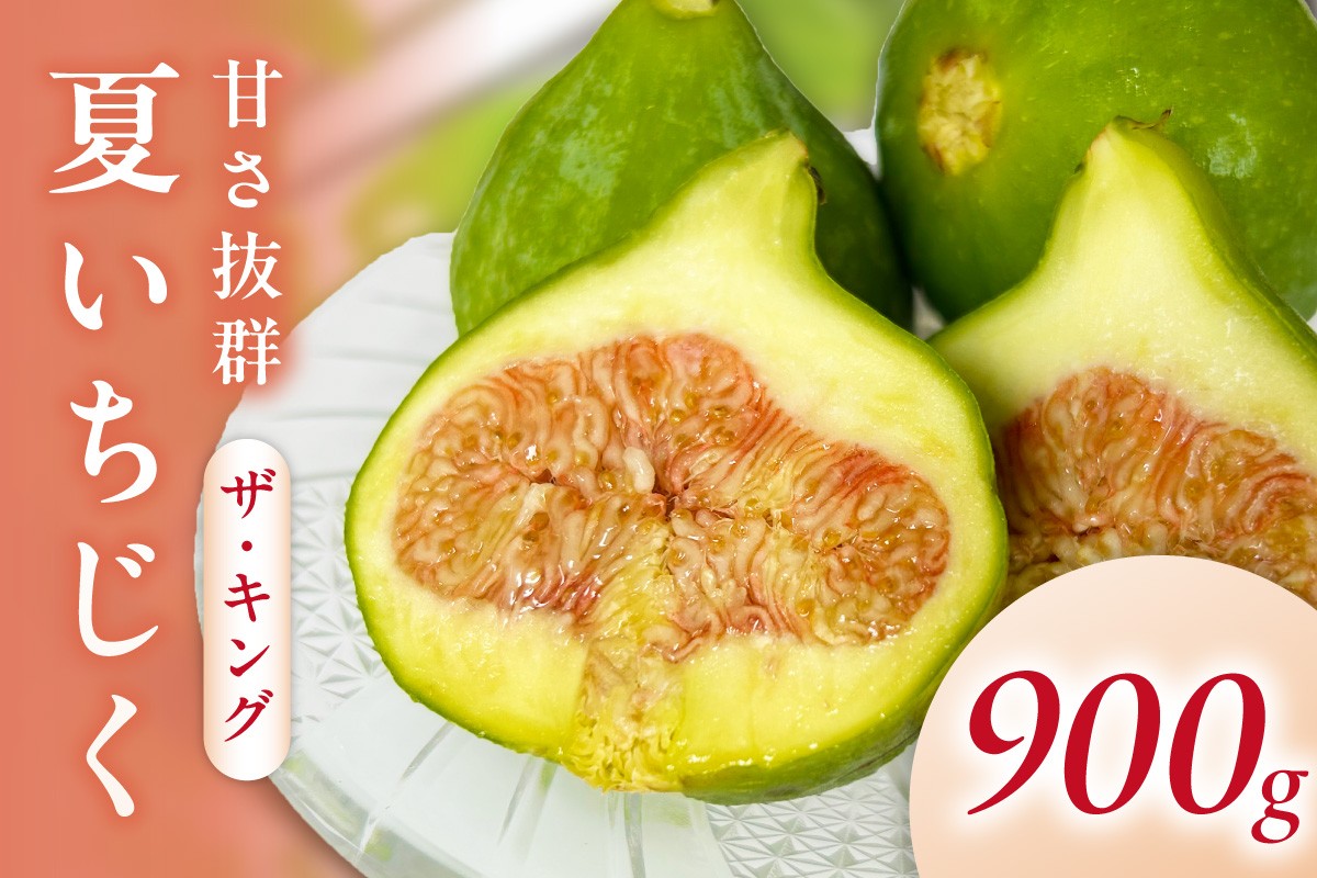 
                  浜田の自然が育てた甘さ抜群の夏いちじく「ザ・キング」生食用 約900g【113_2059】
                