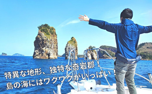 【絶景の海と自然を巡る】隠岐島前クルージング 5,000円相当_イメージ4