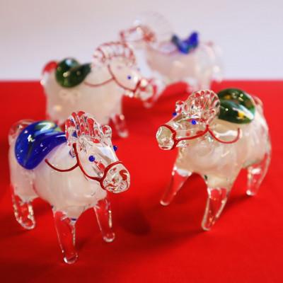 ふるさと納税 岡崎市 【数量限定】干支「午」 (緑色) |  | 03