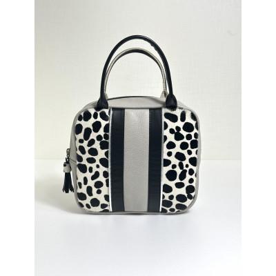 ふるさと納税 八千代市 スクエアバッグ　ダルメシアン