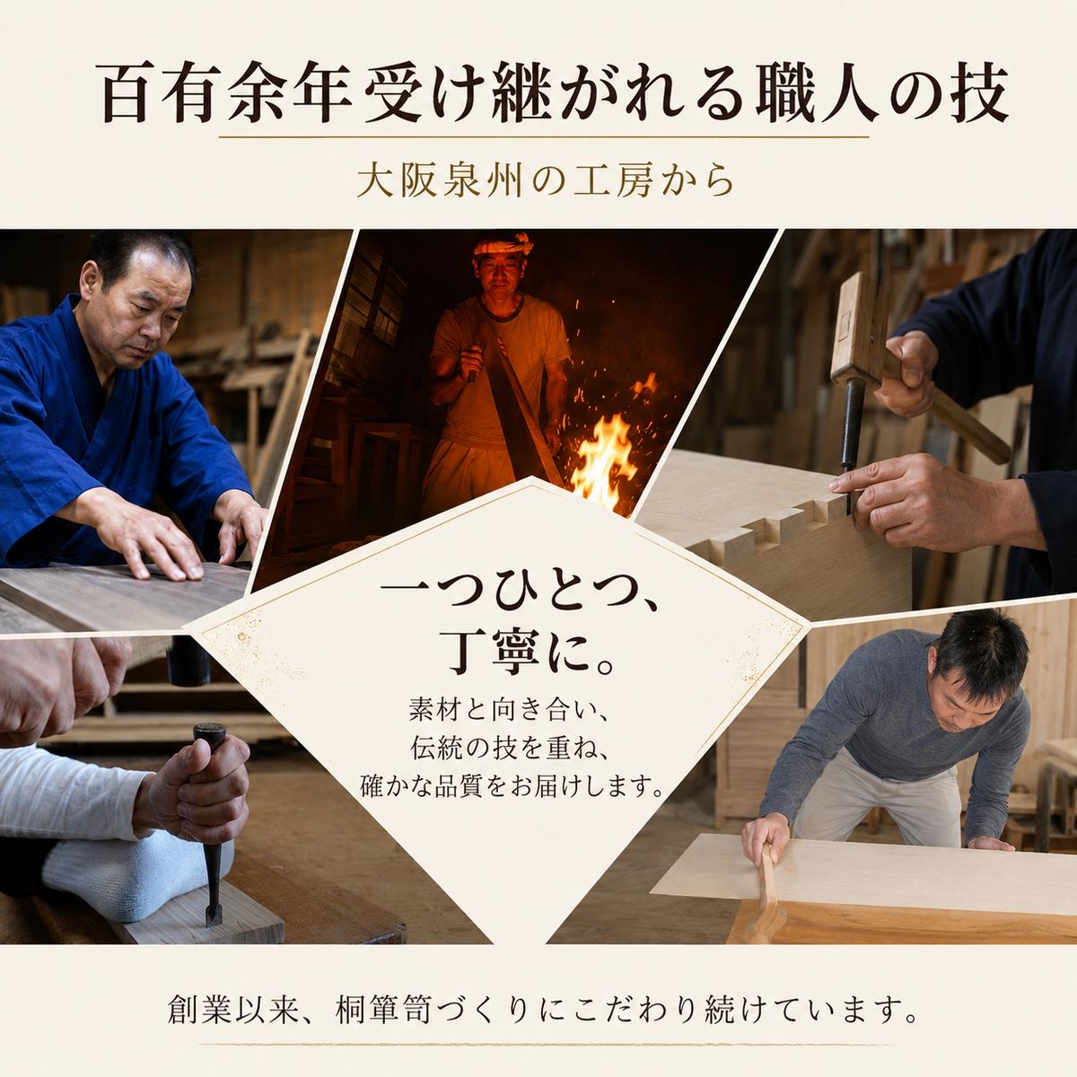 総桐 帯箪笥 フラップ式 前開き 2段 帯用畳紙 たとう紙 15～20枚収納 桐箱 衣装ケース 着物 帯収納 スタッキング 押入れ収納 日本製 伝統工芸士作 初音の家具 大阪府 岸和田市