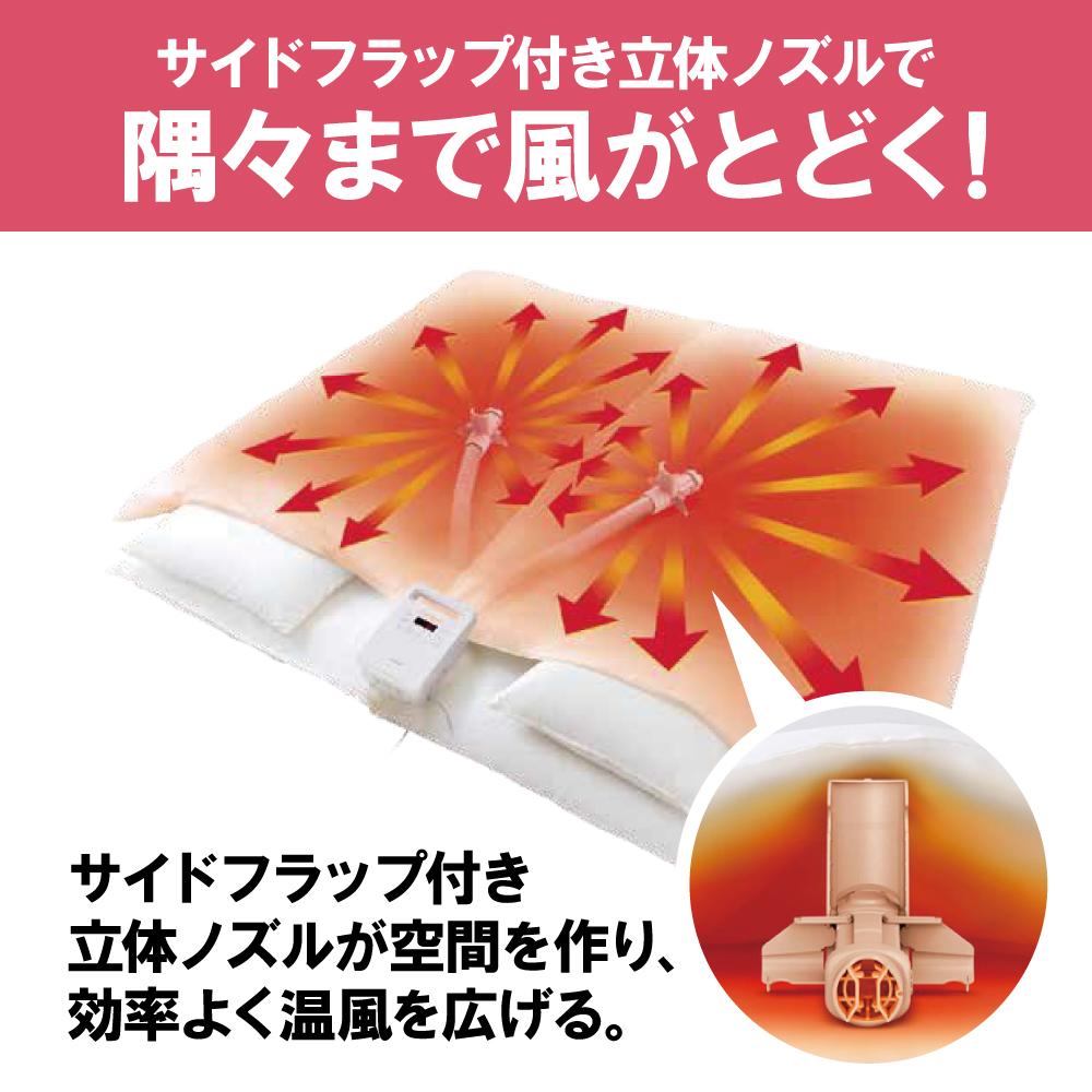 アイリスオーヤマ 布団乾燥機 ふとん乾燥機 ホワイト ハイパワー ツインノズル オールシーズン 家電 家電製品 布団 ふとん 乾燥 靴乾燥機 ダニ退治 トコジラミ 乾燥機 衣類乾燥 布団乾燥 おすすめ 人気 アイリス FK-RW2-G