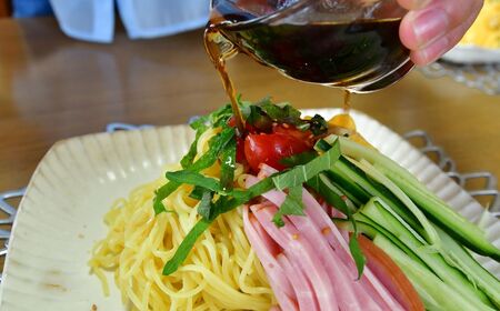 龍ケ崎名物 手造りの冷やし中華[(麺120g×3食・つゆ3袋)×3パック] | 冷やし中華 冷やし中華 冷やし中華 冷やし中華 冷やし中華