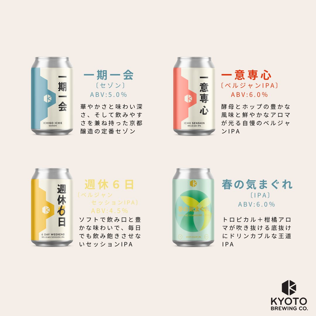 【京都醸造】季節のクラフトビールギフトセット(6本入)｜地ビール 京都ビール 人気セット ［ 京都 ビール 小さな醸造所 クラフトビール ギフトセット 350ml ベルギー×アメリカスタイル 人気 お