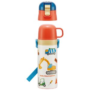 超軽量２ＷＡＹステンレスボトル　はたらくクルマ　600067　10-225