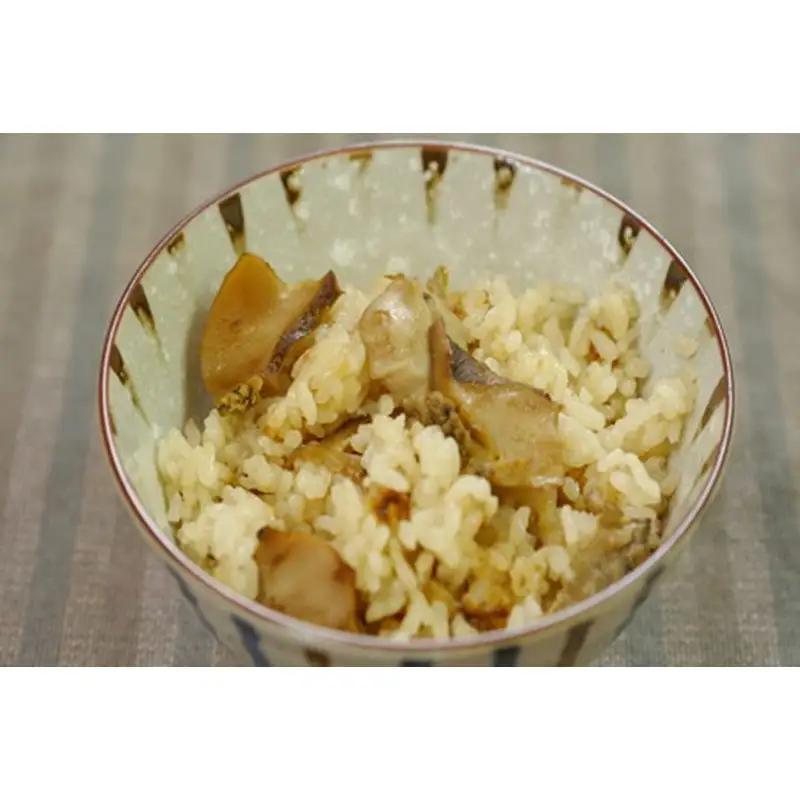 アワビがたっぷり！ アワビご飯の素 3合炊用 2袋セット 天然黒アワビ使用