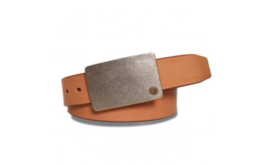 天神ワークス/レザーベルトBE401/TAN 〈38インチ〉