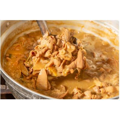 ふるさと納税 茨城県 油や食堂の食べ比べセット　もつ煮・辛もつ煮　1.2kg 600g×各1p |  | 01