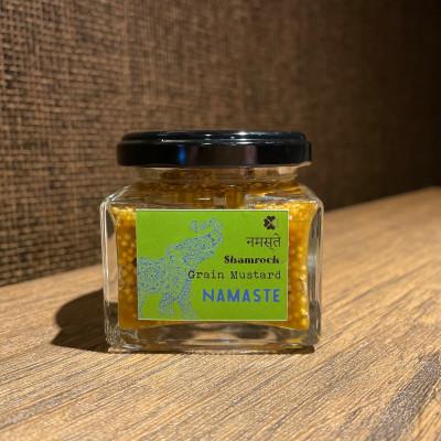 ふるさと納税 水戸市 Shamrock粒マスタード(NAMASTEナマステ)2個