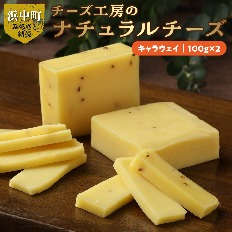 チーズ工房のナチュラルチーズ　キャラウェイ100g×2_H0003-106
