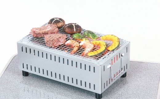 コンパクト卓上シチリン 七輪 キャンプ用品 アウトドア用品 ソロキャンプ [グリーンライフ] 【010S150】