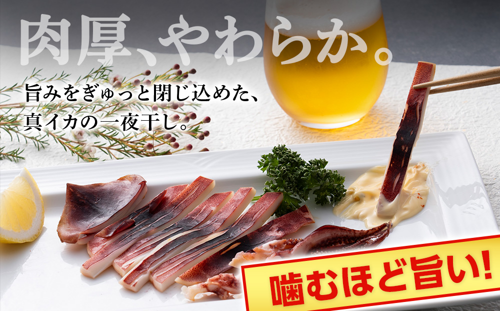 ☆毎月届く☆真いかの一夜干し定期便 全３回＜秋元水産＞【定期便・頒布会特集】