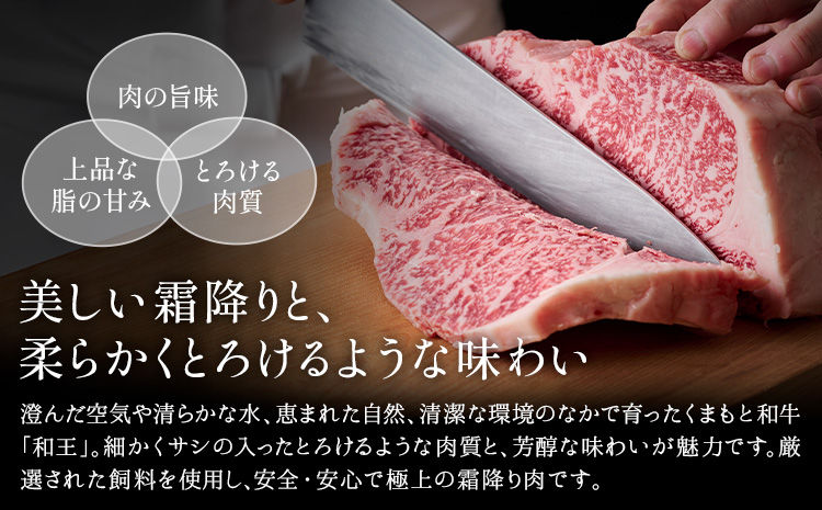 熊本県産A5等級和王 カタローススライス 約400g 帝神志方ミート株式会社《90日以内に出荷予定(土日祝除く)》熊本県 菊池市 牛肉 肉 お肉 和牛 くまもと黒毛和牛 熊本県産 A5 和王 肩ロース