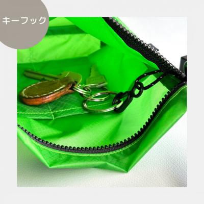 ふるさと納税 名古屋市 【緑】ポケット付き軽量ナイロンショルダーバッグ　サコッシュ　撥水ポシェット |  | 02