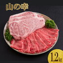 【ふるさと納税】山の幸ギフトセット（佐賀牛のステーキ肉とすき焼き用肉）計1.2kg