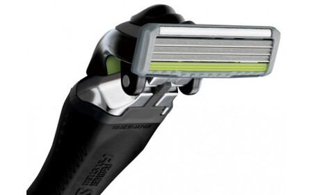 H10-87 フェザーカミソリ　男性用カミソリセット（サムライエッジ　ホルダー・替刃8個）