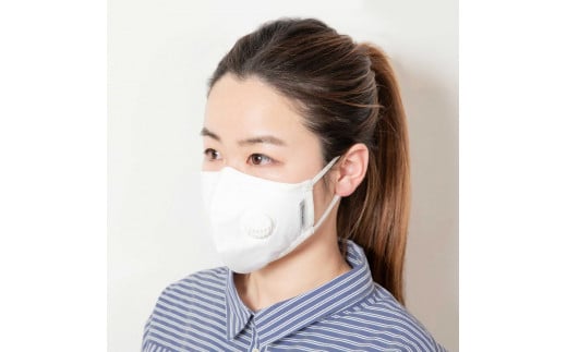 繰り返し使える アンチウイルスマスク  (バルブ有り）【ホワイト　M】