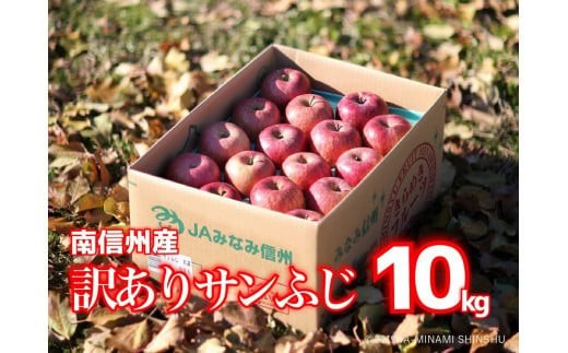 
                  JA17 りんご サンふじ 訳あり 約10kg / 2026年11月下旬～12月上旬ごろ配送予定 // 長野県 南信州 訳あり 自宅用 さんふじ 新鮮 林檎 リンゴ サンフジ 家庭用 ふじ
                