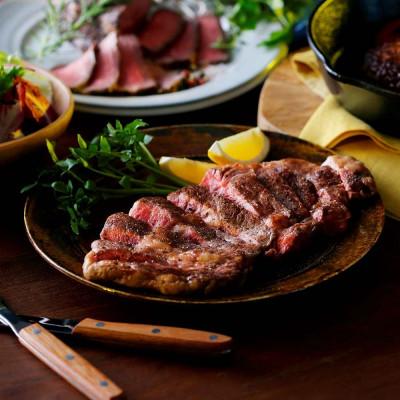 ふるさと納税 帯広市 豊西牛 厚切ロースステーキ　ギフト贈答用約700g(約350g×2枚)トヨニシソース付