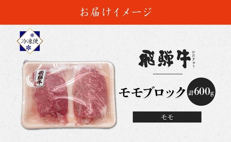 飛騨牛 モモ ブロック 和牛 飛騨牛【300g×2P】【冷凍】