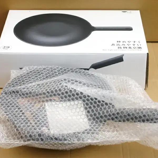 [SSC] 中華鍋 鋳物北京鍋 29cm IH対応 軽量 鉄 燕三条製