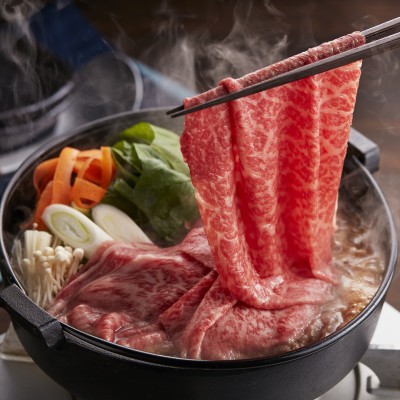 
            やまぐち和牛燦（きらめき）すき焼き食べ比べセット（800g）（もも400g＋肩ロース400g）(平生町)【山口県産】【冷凍】【黒毛和牛】
          