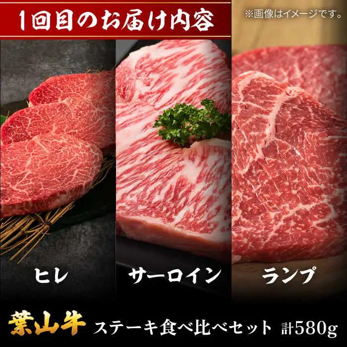 【全3回定期便】毎月内容が変わる！葉山牛お楽しみ便 牛肉 食べ比べ[ASAP087]