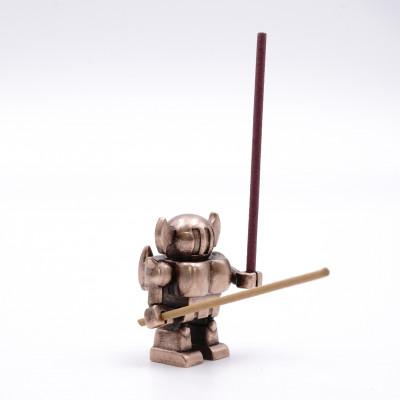 ふるさと納税 高岡市 福香 -FUKKA-　ロボット2号/ROBOT TYPE2　ブロンズ　お香立て |  | 01