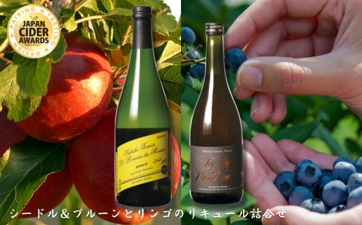 
〔RS-03〕シードル＆プルーンとリンゴのリキュール詰合せ【限定30箱】
