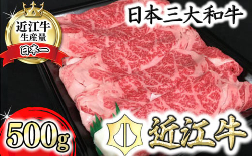 休暇村近江八幡 近江牛ディナービュッフェ「すき焼き用」ロース・モモ・バラ【500ｇ】【BV04W】