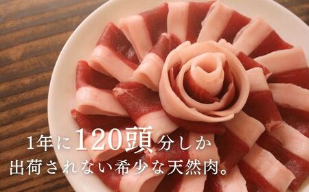 天然 猪肉 極上 ロース スライス＆ 鹿 挽肉 セット 計500g焼肉 赤身 肉 お肉 鹿肉 猪肉 BBQ 高タンパク  [WBH040]