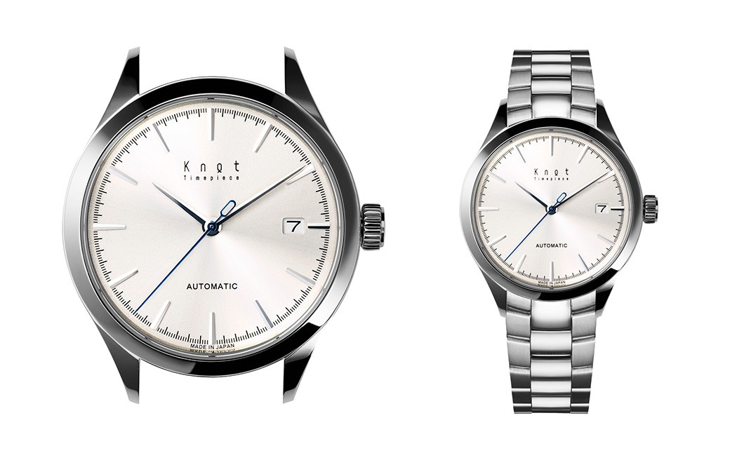 
            【株式会社Knot】 選べる！ プレミアムシリーズ オートマティック ＆ ステンレスリンクブレスレット 腕時計 時計 ドレスウオッチ ウォッチ 日本製 機械式時計 機械式 自動巻き 東京都 武蔵野市
          