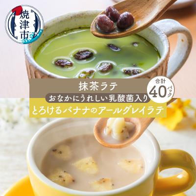 ふるさと納税 焼津市 FORIVORA おなかにうれしい乳酸菌入りラテセット 40P(a15-541)