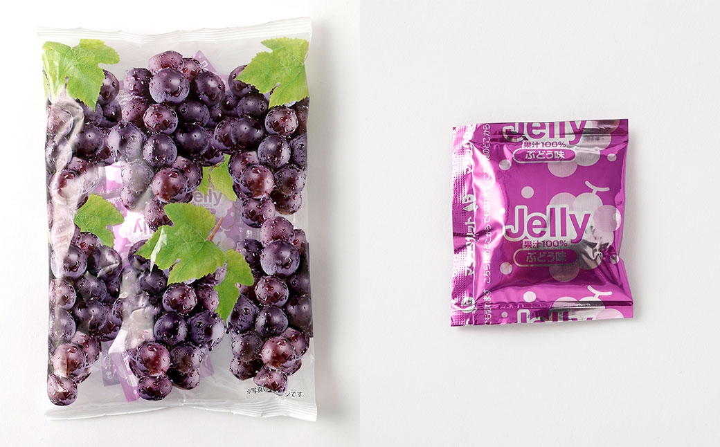 3種 フルーツゼリー詰め合わせ （ ぶどう味 20個 ・ もも味 18個 ・ シャインマスカット味 20個 ）