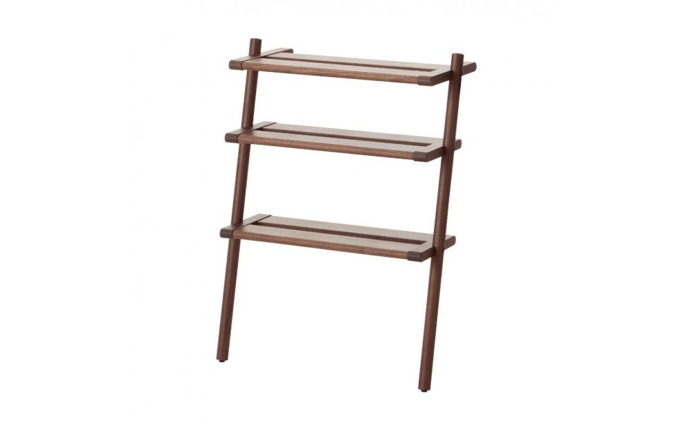 
            旭川家具　コサイン　シューラック ウォルナット 幅52×奥行30×高さ72cm 【 旭川家具 北海道 旭川市 木製 家具 選べる樹種 玄関収納 靴収納 防水ウレタン塗装 省スペース コンパクト 収納棚 組み立て式 軽量 シンプル ナチュラル 手作り 北欧 おしゃれ 天然木 無垢 】_00650
          