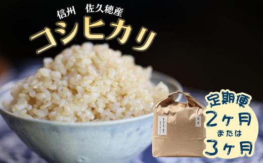 
            【選べる定期便】佐久穂とさや農園のコシヒカリ　玄米10㎏～30kg（ST-T503）
          