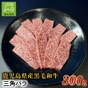 【ふるさと納税】希少部位 黒毛和牛焼肉三角バラ300g