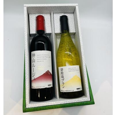 ふるさと納税 裾野市 御殿場高原ワイン神山ルージュ&御殿場ブラン |  | 01