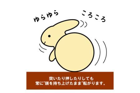 No.254 ウサギのふりころり